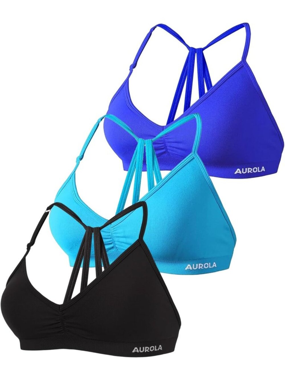 Backless Strappy Workout Sports Bra for Women | Comfortable & Stylish Activewear